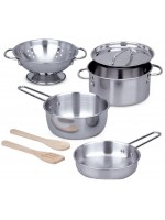 Melissa and Doug Готварски комплект от неръждаема стомана 772142656