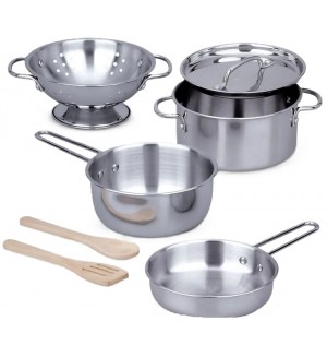 Melissa and Doug Готварски комплект от неръждаема стомана 772142656