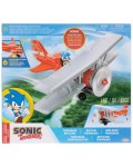 Детски игрален комплект Jakks Pacific - Соник със самолет