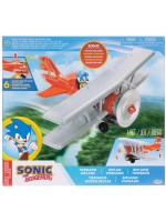 Детски игрален комплект Jakks Pacific - Соник със самолет