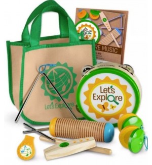 Детски игрален комплект Melissa & Doug - Лагер, музикален 