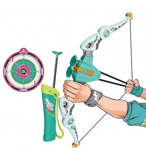 Детски игрален комплект Raya Toys - Двоен лък със светлини Детски игрален комплект Raya Toys - Двоен лък със светлини