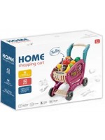 Детски игрален комплект Raya Toys - Количка за пазаруване