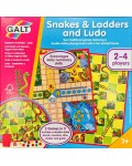 Детски игри 2 в 1 Galt - Змии и стълби и  Не се сърди човече