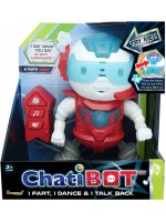 Детски интерактивен робот Dragon-I Toys - ChatiBOT, червен