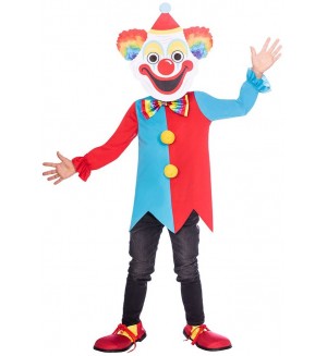 Детски карнавален костюм Amscan - Карнавален клоун, 6-8 години