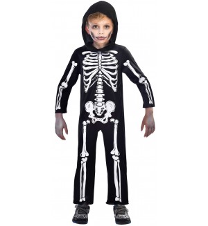 Детски карнавален костюм Amscan - Скелет, 10-12 години Детски карнавален костюм Amscan - Скелет, 10-12 години