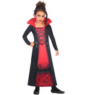 Детски карнавален костюм Amscan - Вампирка, 4-6 години Детски карнавален костюм Amscan - Вампирка, 4-6 години