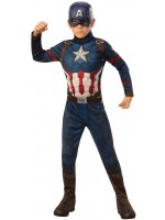 Детски карнавален костюм Rubies - Avengers Captain America, размер L