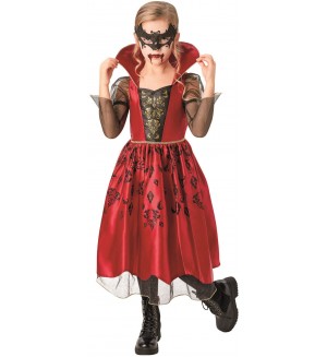 Детски карнавален костюм Rubies - Вампирка Deluxe, S Детски карнавален костюм Rubies - Вампирка Deluxe, S