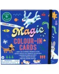 Детски карти за оцветяване Floss and Rock Magic Water - Домашни любимци