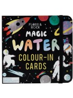 Детски карти за оцветяване Floss and Rock Magic Water - Космос
