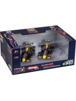 Детски колички Carrera - Red Bull, Pull & back, два броя, 1:43