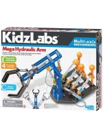 Научен комплект 4М Kidz Labs - Млад инженер, хидравлична ръка