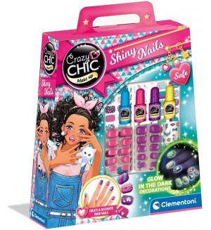 Детски комплект Clementoni Crazy Chic - Shiny nails