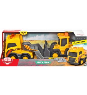Детски комплект Dickie Toys - Volvo, Пътна помощ с камион