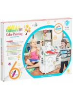 Детски комплект GОТ - Вила за отдих за сглобяване и оцветяване