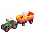 Игрален комплект Simba Toys ABC - Камион с ремарке и фермерски животни, 30 cm
