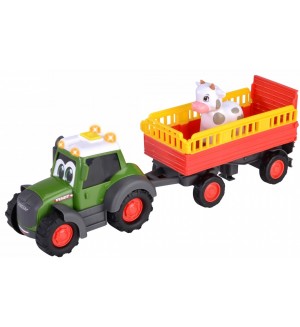 Игрален комплект Simba Toys ABC - Камион с ремарке и фермерски животни, 30 cm