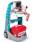 Детски комплект Smoby - Медицинска количка с аксесоари