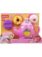 Детски комплект за чай WinFun - Забавление и сладкиши, розов