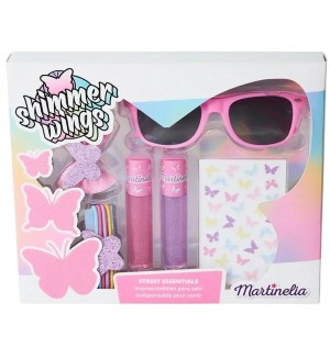 Детски комплект за красота Martinelia - Shimmer Wings, с очила