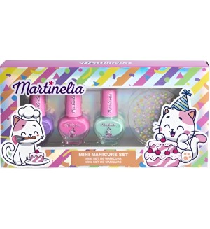 Детски комплект за маникюр Martinelia Yummy - 4 части