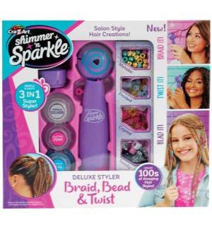 Детски комплект за прически Cra-Z-Art - Deluxe Styler
