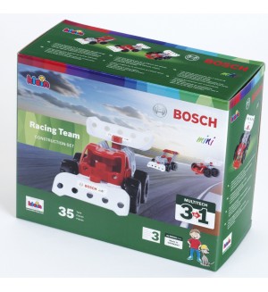 Детски комплект за сглобяване Klein - Колички Racing Team, Bosch