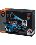 Детски конструктор 2 в 1 iM.Master - Строителен кран и камион, R/C, 401 части