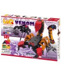 Детски конструктор 6 в 1 LaQ Animal World - Venom, 330 части