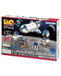 Детски конструктор 7 в 1 LaQ Space - Lunar Exploration, 296 части