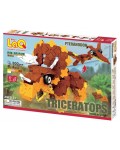 Детски конструктор LaQ Dinosaur World - Triceratops & Pteranodon, 304 части