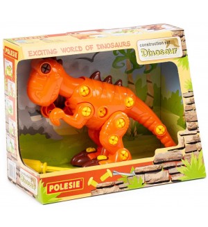 Детски конструктор Polesie Toys -  Динозавър Тиранозавър 