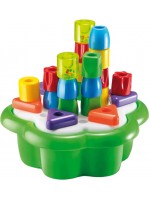 Детски конструктор Quercetti - Chunky Peggy Box, 28 части