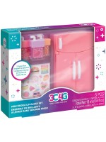 Детски козметичен комплект 3C4G - Гланцове за устни в мини хладилник, 5 части