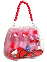 Детски козметичен комплект Air Val - Hello Kitty, в чантичка Детски козметичен комплект Air Val - Hello Kitty, в чантичка