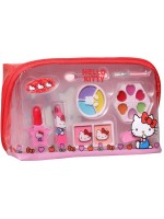 Детски козметичен комплект Air Val - Hello Kitty, в несесер