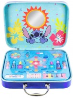 Детски козметичен комплект AirVal - Stitch, в куфарче