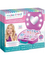 Детски козметичен комплект Make it Real - Студио за грим с огледало и светлини