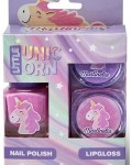 Детски козметичен комплект Martinelia - Little Unicorn, 3 броя 