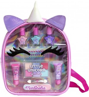 Детски козметичен комплект Martinelia Little Unicorn - Раница с принадлежности Детски козметичен комплект Martinelia Little Unicorn - Раница с принадлежности
