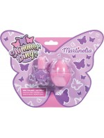 Детски козметичен комплект Martinelia - Shimmer Wing, балсам за устни и лак за нокти