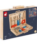 Детски куфар с инструменти Janod - Brico Kids
