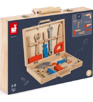 Детски куфар с инструменти Janod - Brico Kids Детски куфар с инструменти Janod - Brico Kids