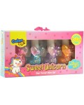 Детски лакове за нокти Air Val - Sweet Unicorn, 4 броя