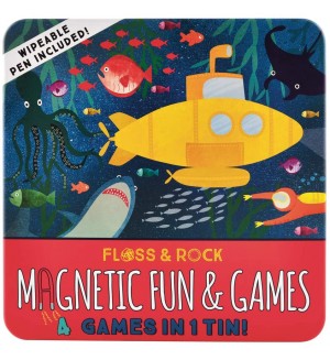 Детски магнитни игри Floss and Rock - Подводен свят