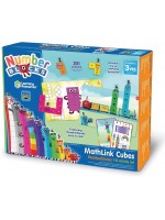 Детски математически комплект Learning Resources - Кубчета за сглобяване, от 1 до 10