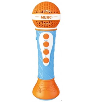 Детски микрофон Raya Toys - Melody, син