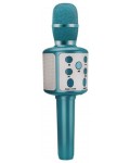 Детски микрофон Raya Toys - с Bluetooth колонка, син
